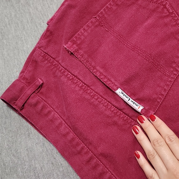 Vintage Plus Size "London" Magenta Pink High Rise Baggy Tapered Leg "Mom" Jeans - Picture 7 of 15